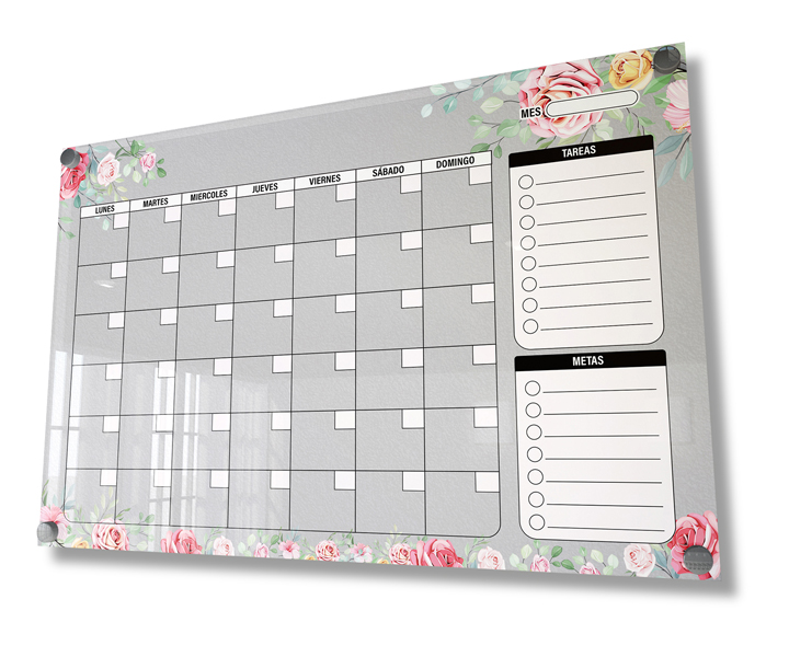 Planificadores en acrílico