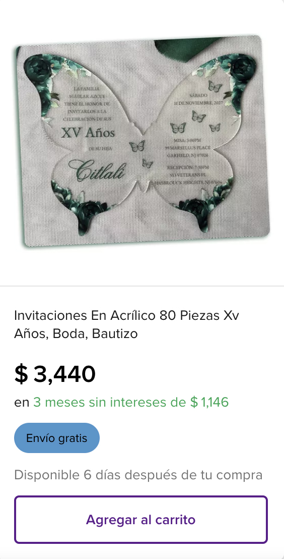 80 Invitaciones